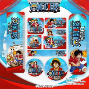 etiqueta escolar one piece arquivo digital etiquetas adesivas para escola