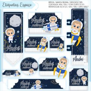 Etiquetas Escolares Espaço - Arquivo Digital