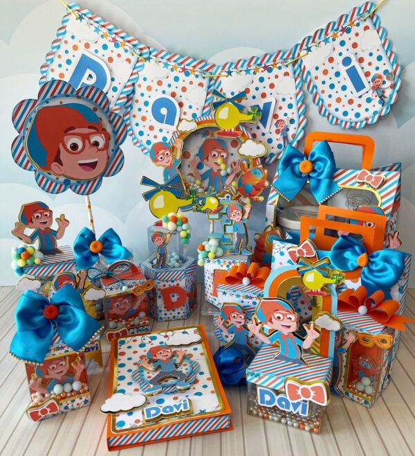 Festa Blippi Luxo - Studio e pdf