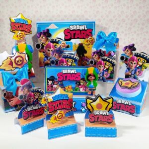 festa brawl stars arquivo digital papel e cia