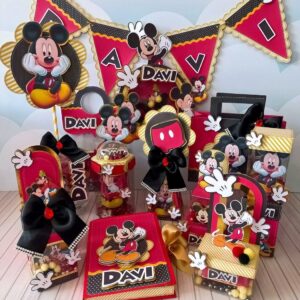 festa mickey luxo studio e pdf papel e scrapbook