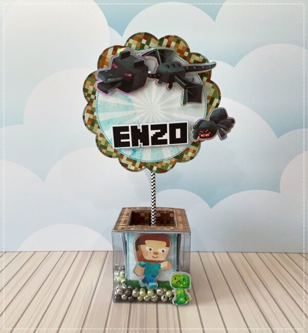 Festa Minecraft Luxo - Arquivo Digital - Imagem 3