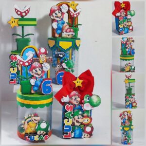 festa super mario luxo studio e pdf papelaria digital