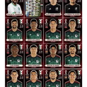 Figurinhas P/ Imprimir Oryx Edition Copa Mundo Qatar 2022 12 Figurinhas P/ Imprimir Oryx Edition Copa Mundo Qatar 2022