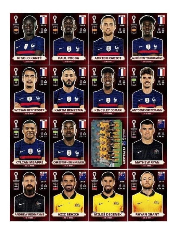Figurinhas P/ Imprimir Oryx Edition Copa Mundo Qatar 2022