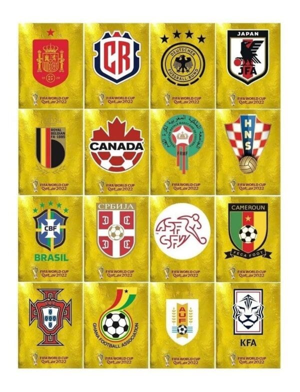 Figurinhas P/ Imprimir Oryx Edition Copa Mundo Qatar 2022
