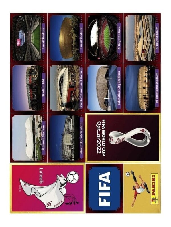 Figurinhas P/ Imprimir Oryx Edition Copa Mundo Qatar 2022