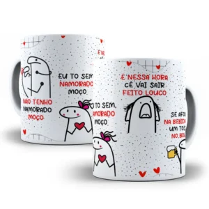 Gráfico para Caneca "Eu Não Tenho Namorado" em CDR
