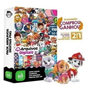 Ilustraçõs Patrulha Canina PNG Cachorrinhos Arquivo Digital