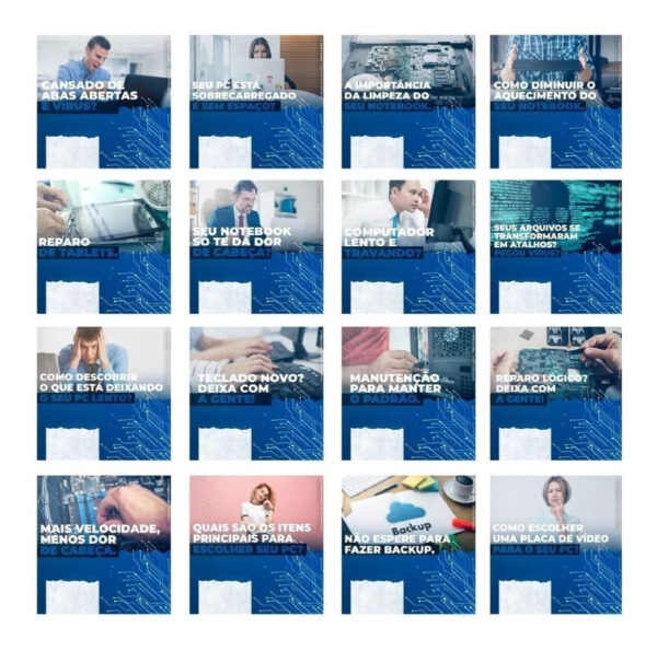Informatica Assistencia Tecnica Pack Social Midia Psd 130 2