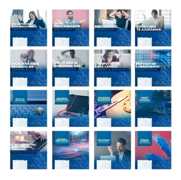 Informatica Assistencia Tecnica Pack Social Midia Psd 130 4