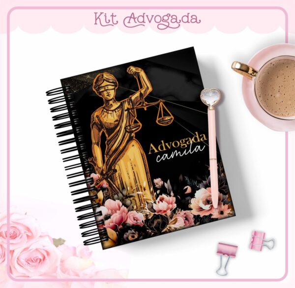 Kit Agendas Advogada - Arquivo Digital