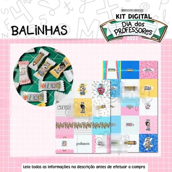 Kit Arquivo Digital Dia Dos Professores Frases Caneca Figura