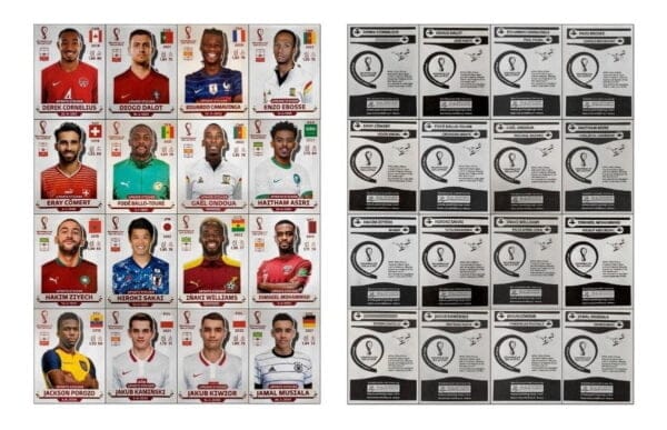 Kit Atualização Figurinhas Copa Mundo Qatar Para Imprimir