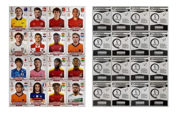 Kit Atualização Figurinhas Copa Mundo Qatar Para Imprimir