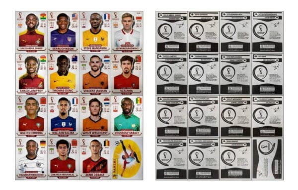 Kit Atualização Figurinhas Copa Mundo Qatar Para Imprimir