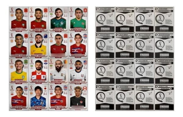 Kit Atualização Figurinhas Copa Mundo Qatar Para Imprimir