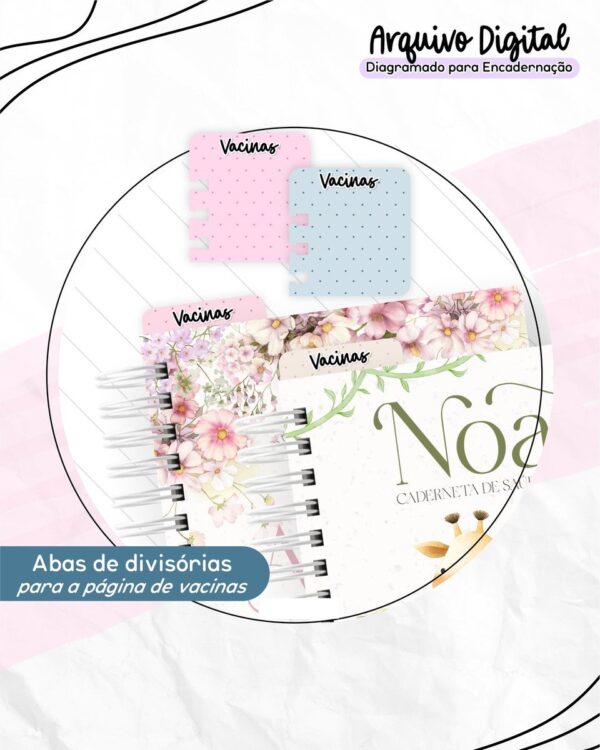 Kit Caderneta de Saúde 6 Edição - Encadernação - Imagem 5