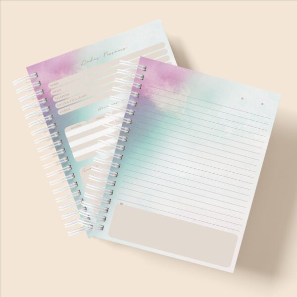 Kit Caderno Abstract - Arquivo Digital
