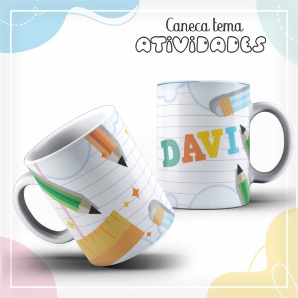 kit Caderno Atividades Kids - Arquivo Digital