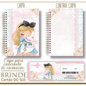 kit capa e cartao sus alice arquivo digital kit capa e cartao sus alice arquivo digital