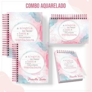 kit capas aquarelado arquivo digital encadernacao digital