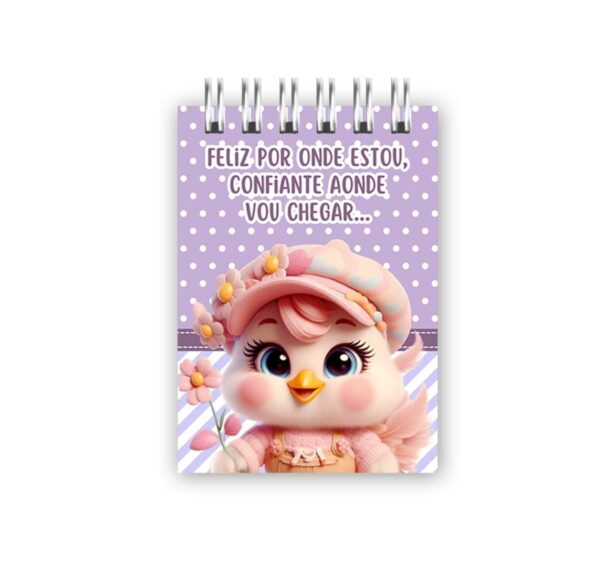 Kit Capas para Bloco A6 Cuddly Chicken- Png - Imagem 4