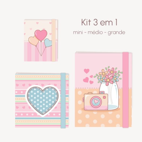 Kit Capinhas Post It Mães - Arquivo Digital