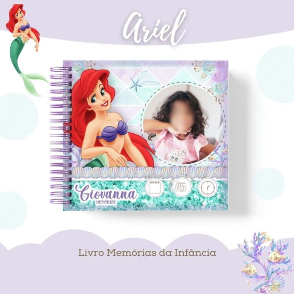 Kit Completo Infantil Ariel - Arquivo Digital - Imagem 2
