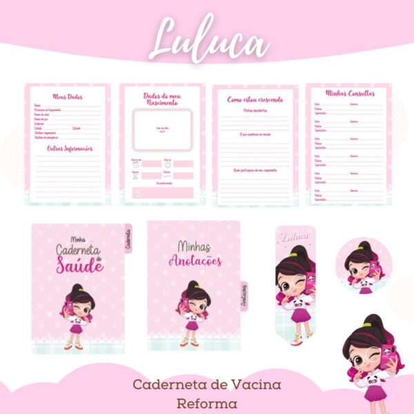 Kit Completo Infantil Luluca Game - Arquivo Digital - Imagem 3