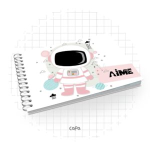 kit completo maternidade astronauta menina arquivo digital anotacoes
