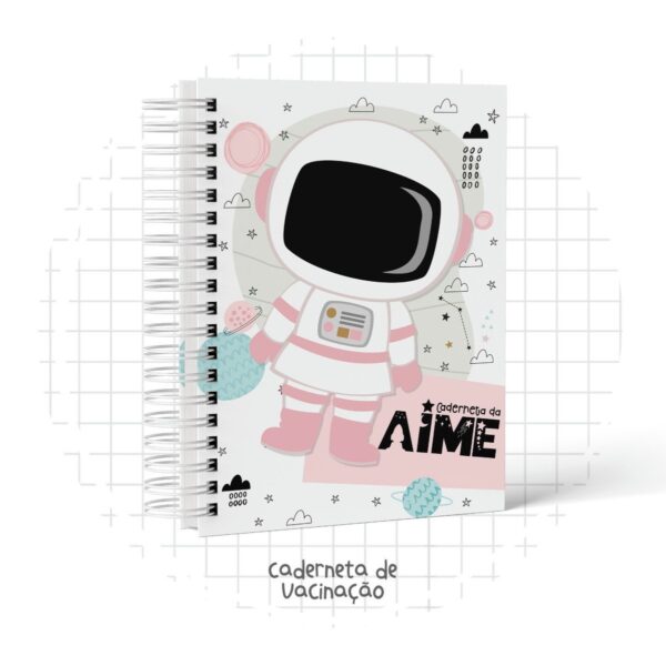 Kit Completo Maternidade Astronauta Menina - Arquivo Digital - Imagem 2