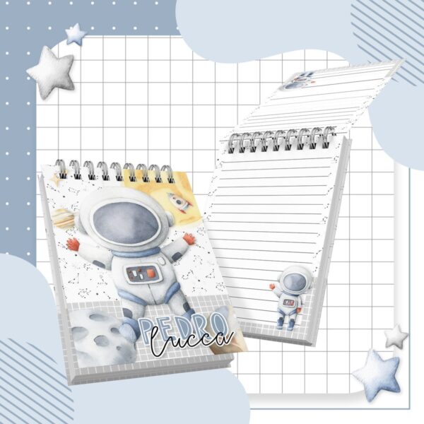 Kit Completo Maternidade Astronauta Menino - Arquivo Digital - Imagem 2