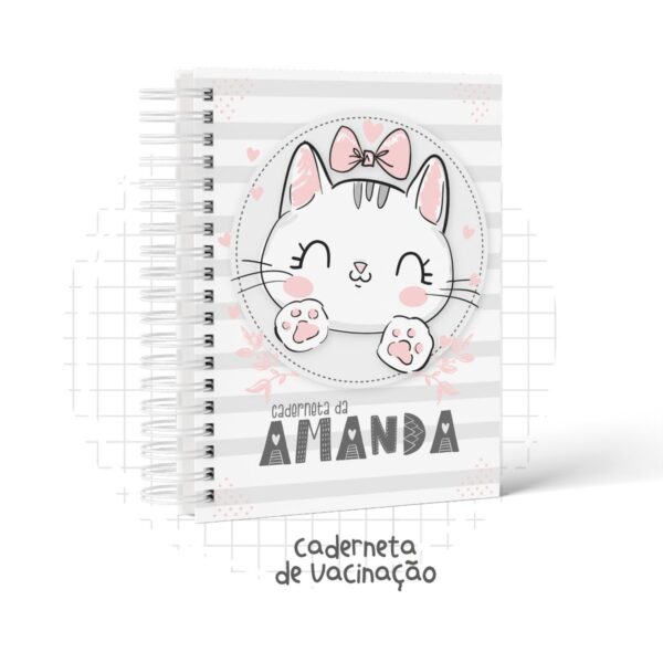 Kit Completo Maternidade Gatinha - Arquivo Digital - Imagem 3