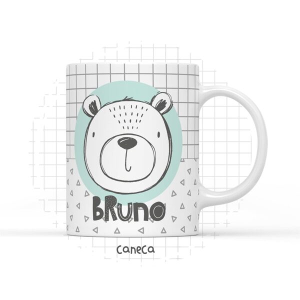 Kit Completo Maternidade Urso Escandinavo - Arquivo Digital - Imagem 5