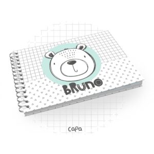 kit completo maternidade urso escandinavo arquivo digital papelaria personalizada 2