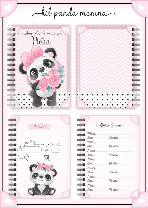 Kit Completo Pandinha - Arquivo Digital - Imagem 2
