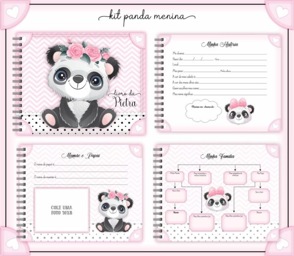 Kit Completo Pandinha - Arquivo Digital - Imagem 3