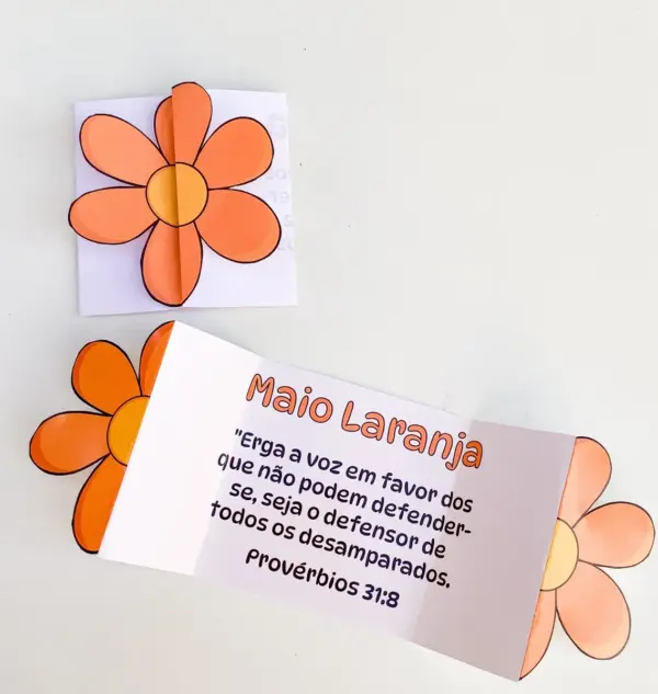 Kit Criativo Maio Laranja Png Para Artesanato E Personalizados