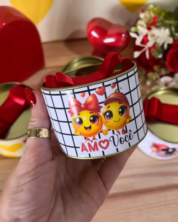 Kit de Papelaria Dia dos Namorados - Criações com Ursinhos