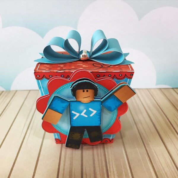 Kit Decoração Festa Roblox - Arquivo Digital - Imagem 5