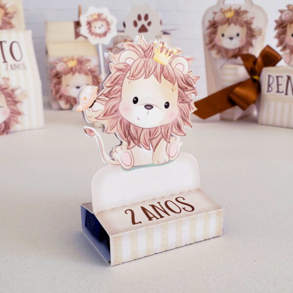 Kit Decoração Leãozinho - Arquivo Digital