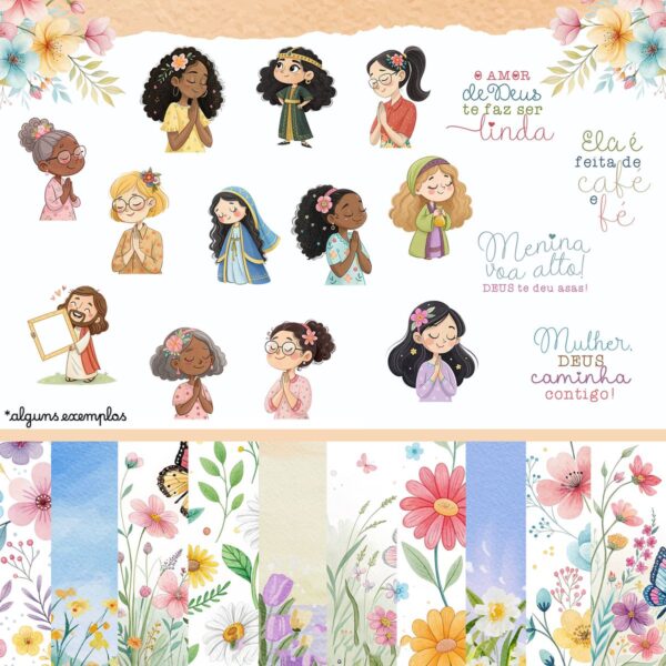 Kit Dia das Mulheres: Fé, Inspiração e Presentes Únicos