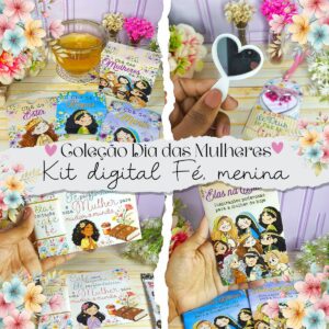 Kit Dia das Mulheres: Fé, Inspiração e Presentes Únicos