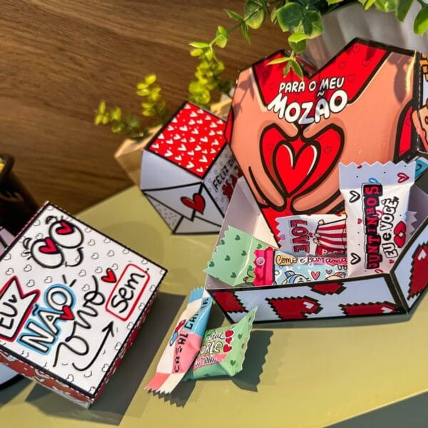 Kit Dia Dos Namorados 2023 Artes Personalizados Caixas Mimos
