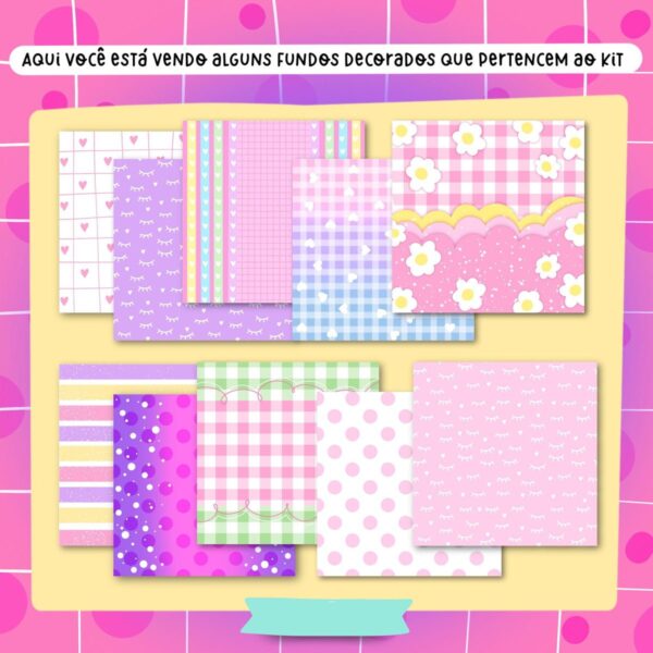 Kit Digital Amigas Amizade Ilustrações Caneca Balinha Mimos