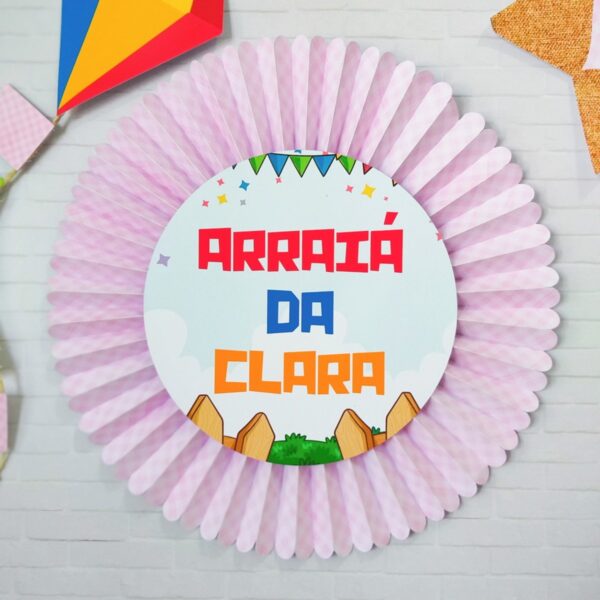 Kit Digital Arraía Menina (Só um bolinho) - ARQ. DIGITAL - Imagem 5