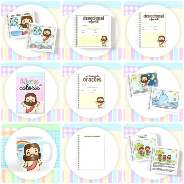 Kit Digital Biblia Para Criancas Historias Biblicas Em Pdf 4