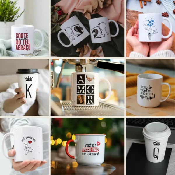 Kit Digital Caneca Dia dos Namorados - Sublimação Criativa