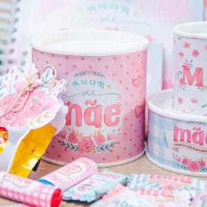 Kit Digital Completo Amor De Mãe Encadernação + Imprimíveis